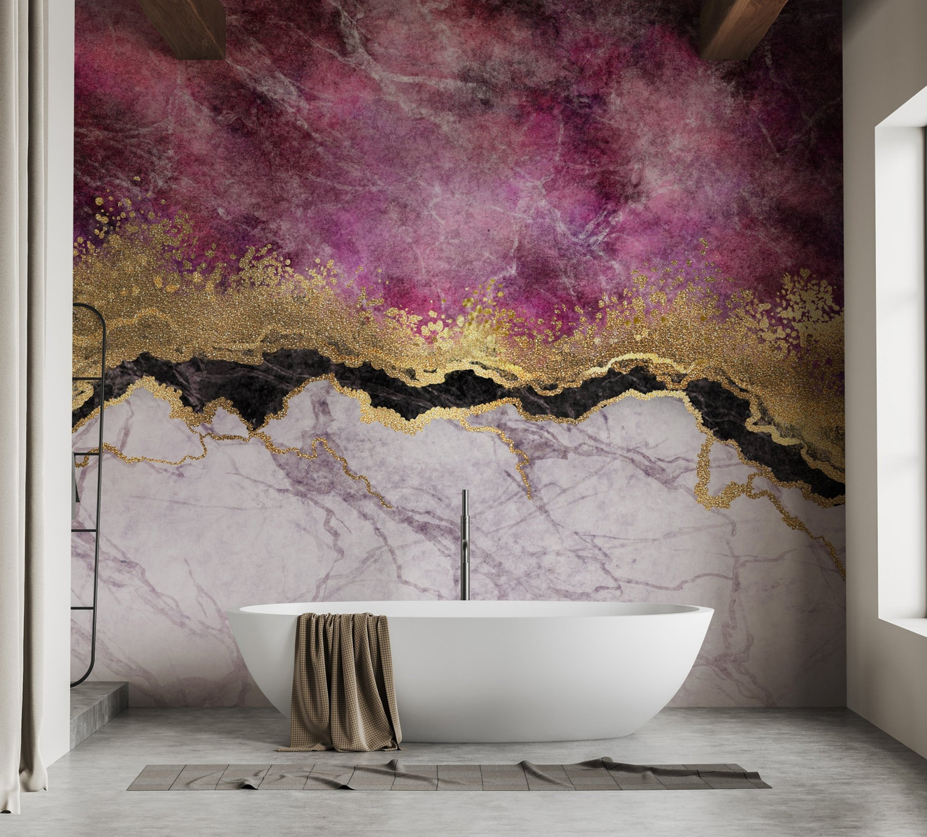 Commercial wallpaper project